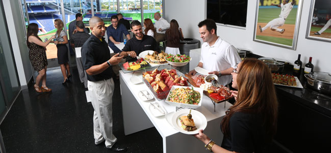 Baseball Game Corporate Suite
